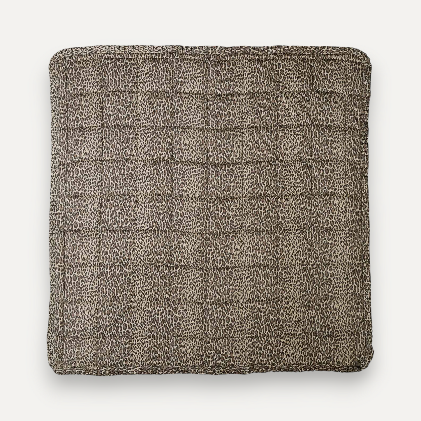 Butterscotch Animal Print Cotton Sateen Quilt