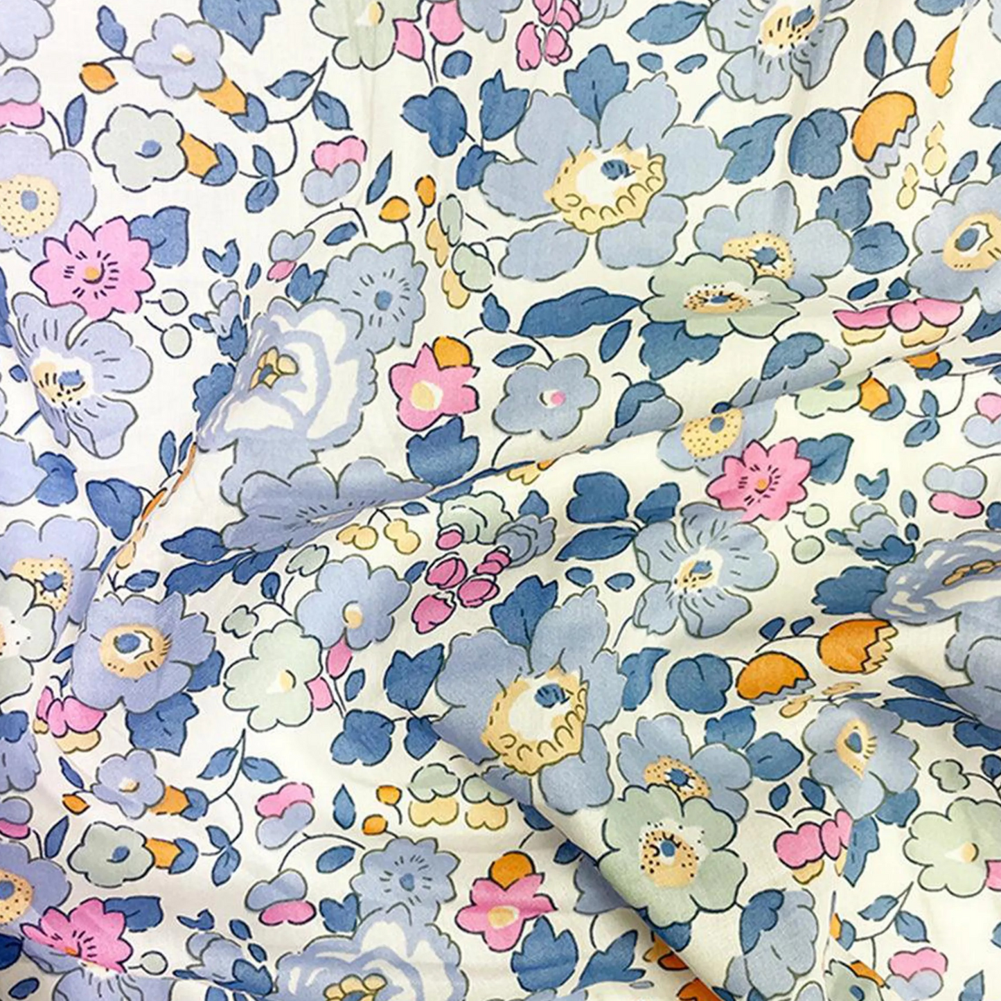 Lavender Floral Reversible Cotton Quilt